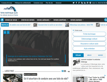 Tablet Screenshot of fiche-auto.com